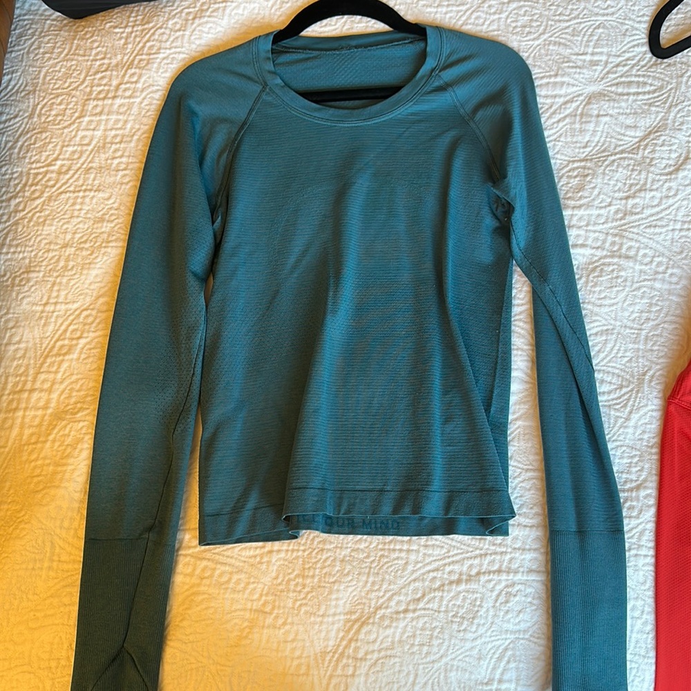 Dark blue lululemon long sleeve